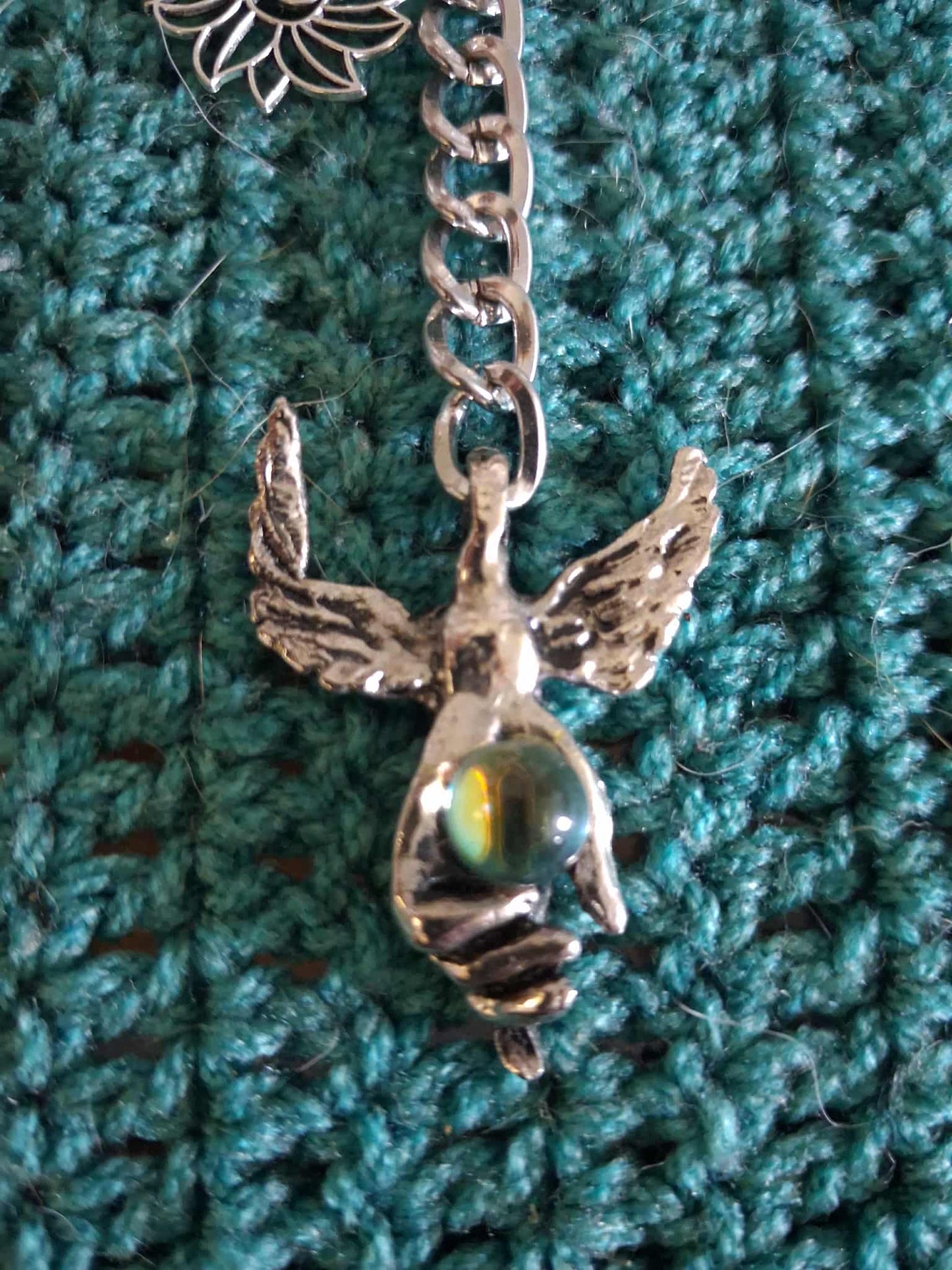 Angel Hand Charm