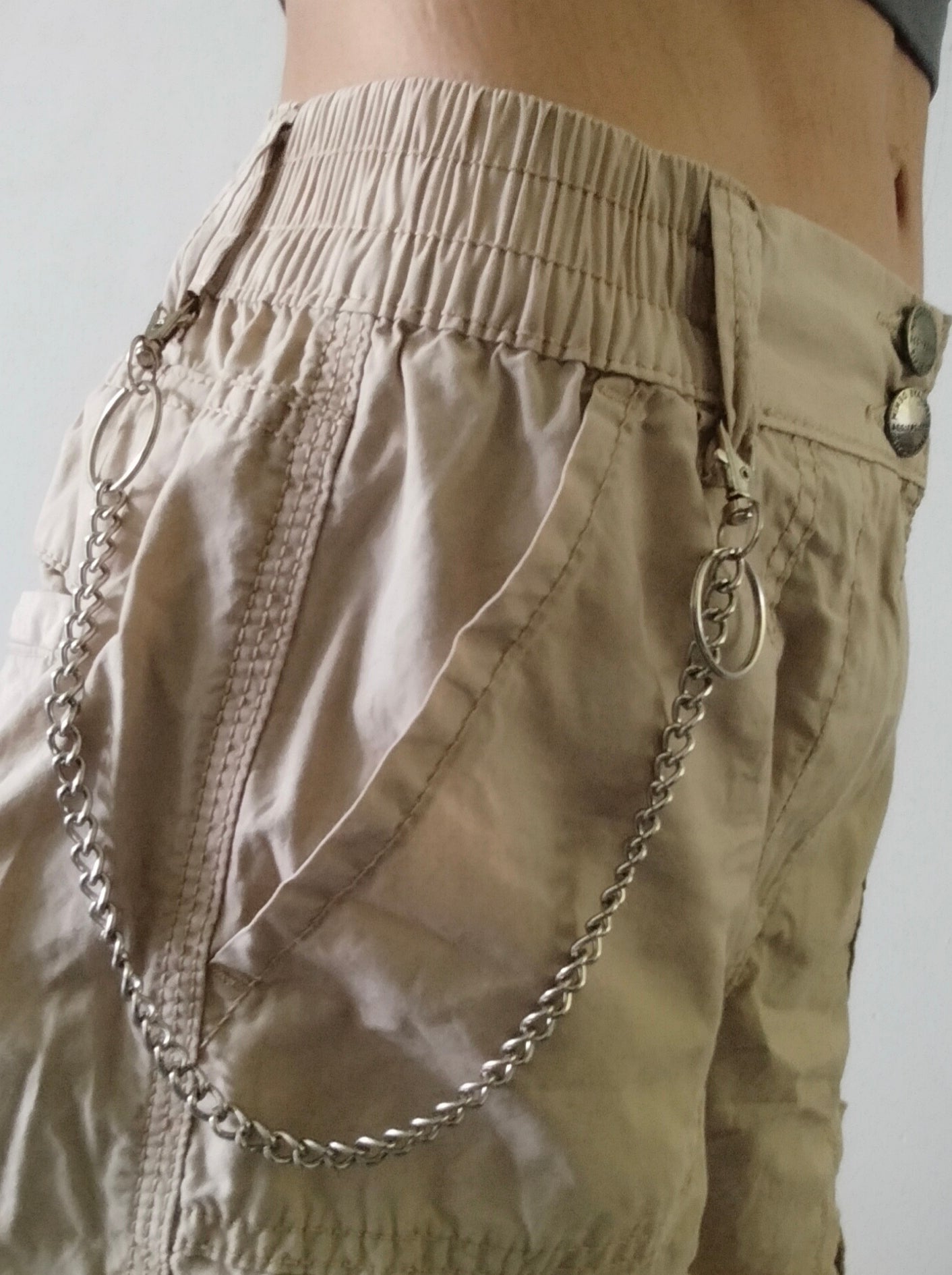 Stainless Steel Pocket Chain - Unisex 15" Accessory