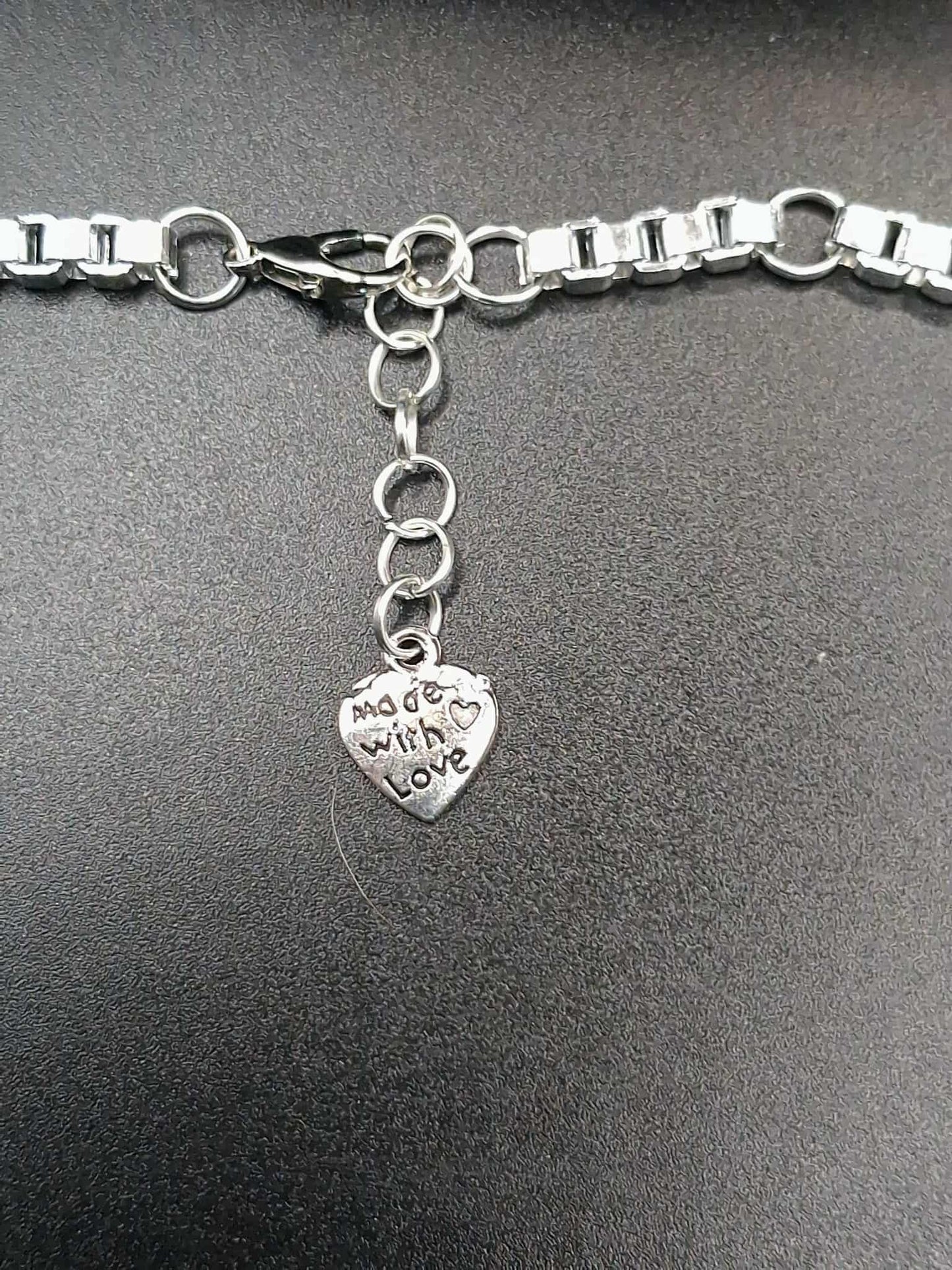 Celestial Moon Phase Necklace with Star of David charm links