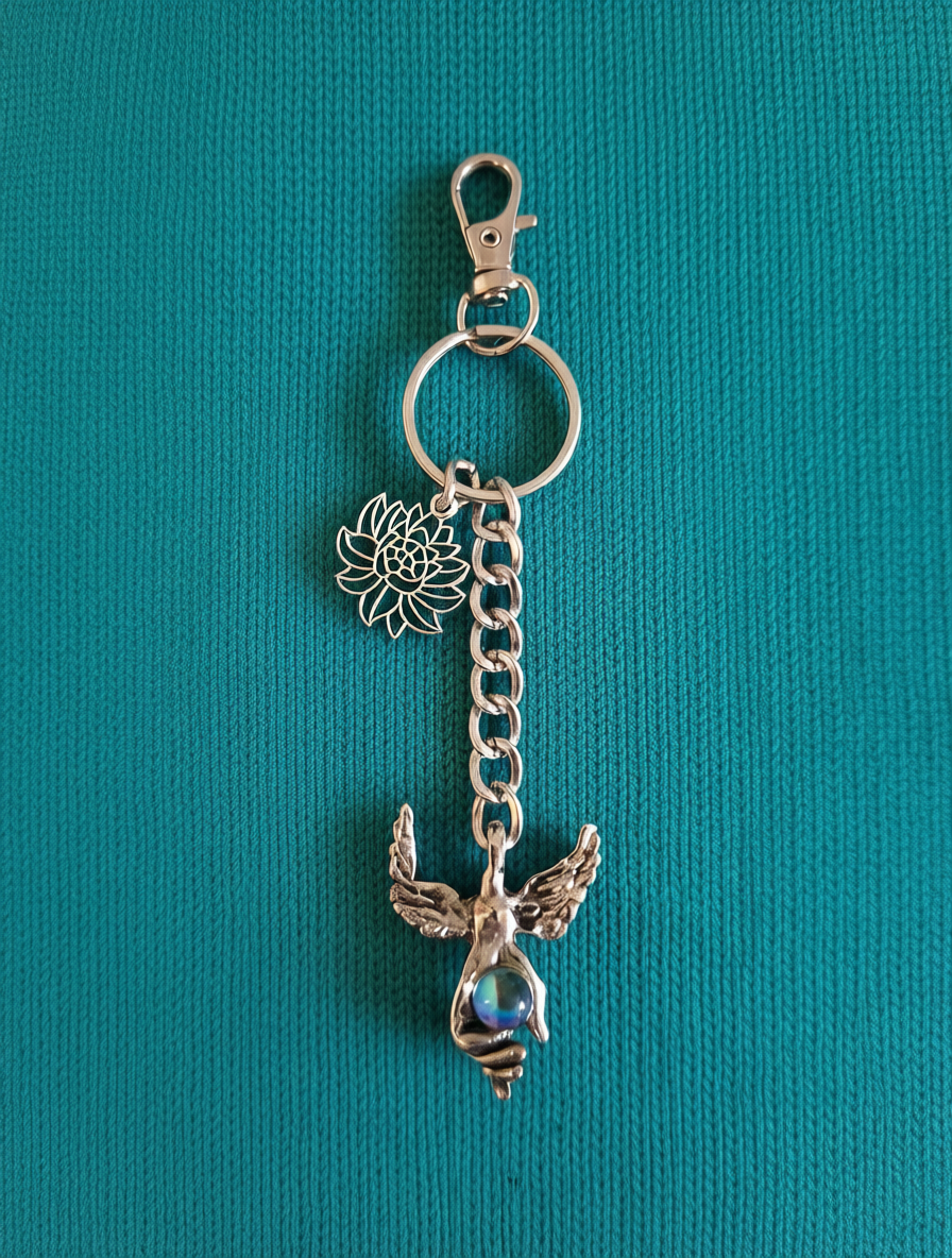 Angel Hand Charm