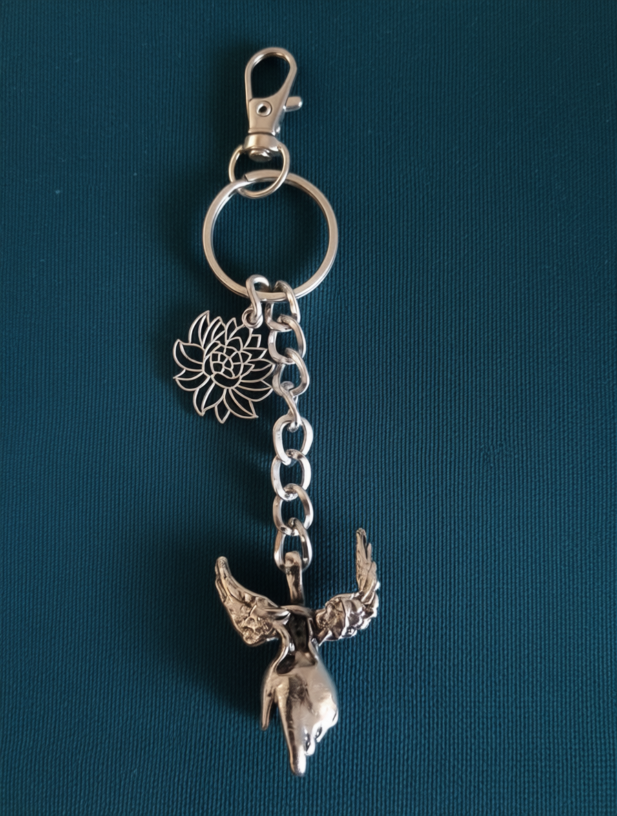 Angel Hand Charm