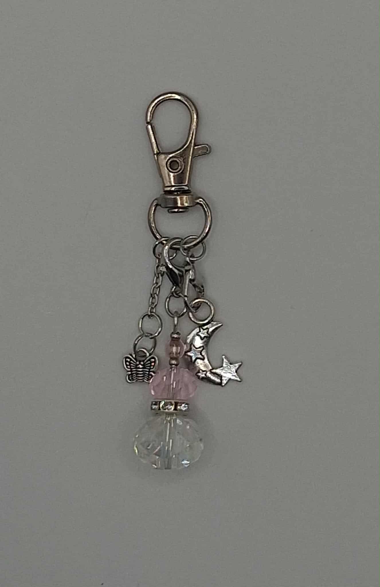 Moonlight Dreams Crystal Keychain