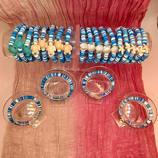 Ocean-Inspired Elastic Bracelet