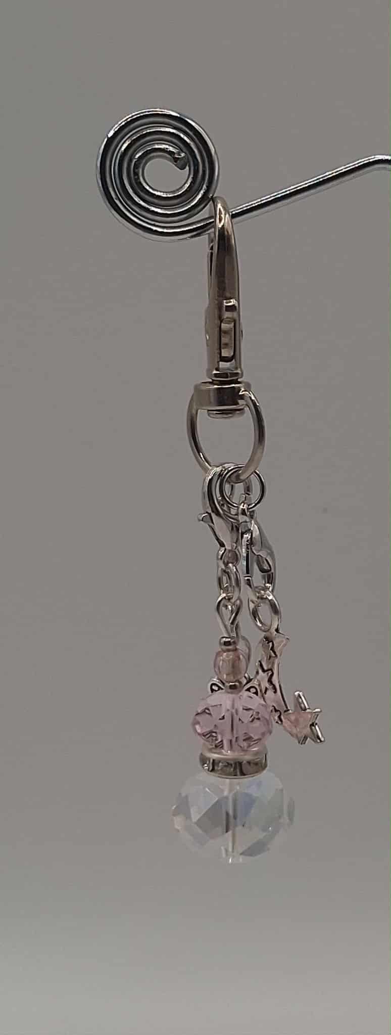 Moonlight Dreams Crystal Keychain